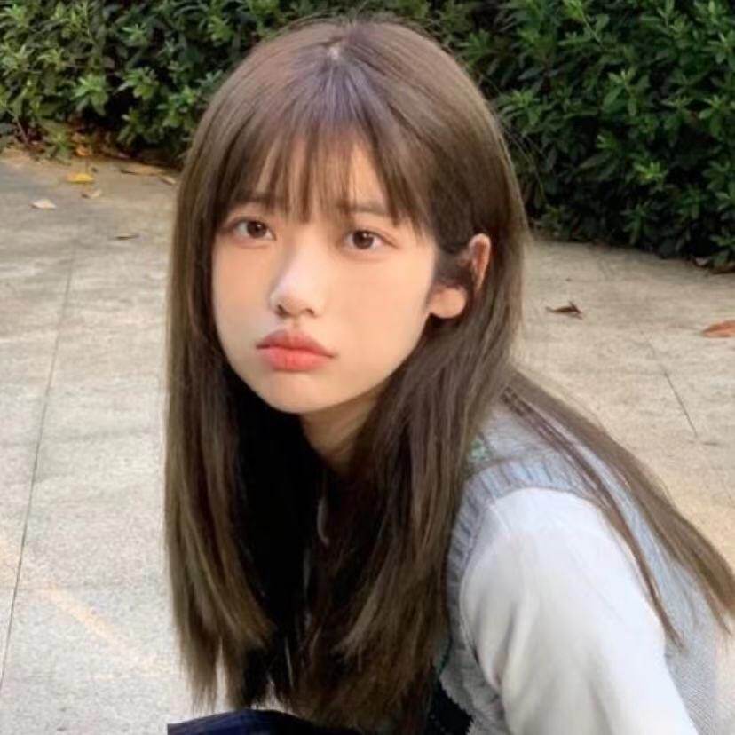 jk wig female hair natural head set, red black and long straight hair reduction simulation medium long wig set