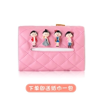 Little Maruko Partner-Pink Paim Compuel Box 【упаковать бумажную коробку для ткани】
