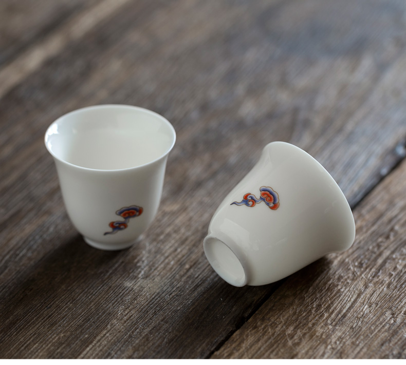 Don difference up is suing tourism crack ultimately responds a pot of two cups of white porcelain portable travel package ceramic tea set tea cups