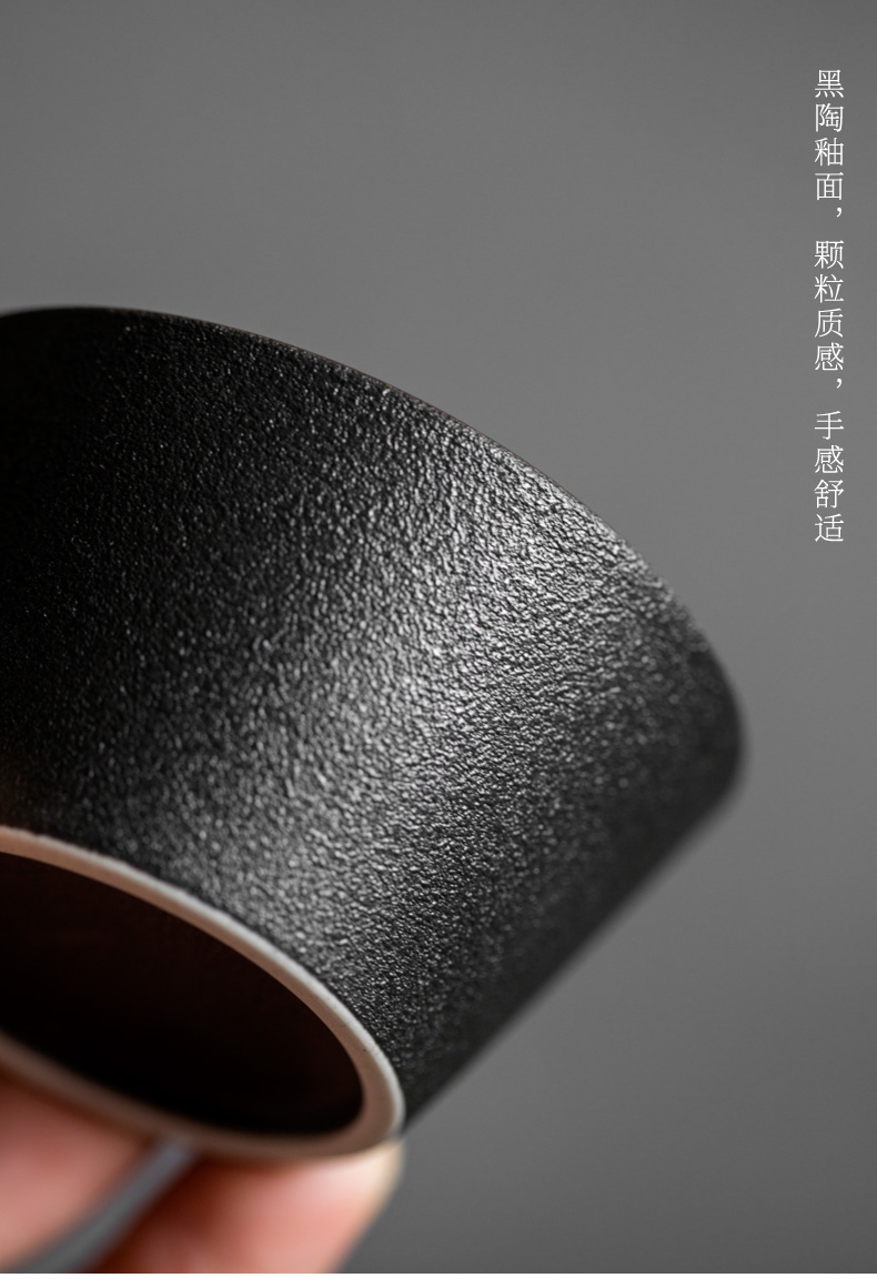 Don difference up color glaze painting crack ultimately responds a pot of two cups of coarse pottery is suing portable travel tea set ceramic kung fu office