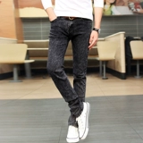 Демисезонные джинсы, трендовые штаны для отдыха, 2024 года, облегающий крой, в корейском стиле