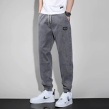 Джинсы, весенние штаны для отдыха, тренд сезона, свободный крой, на шнурках