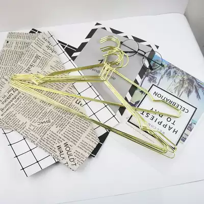 Excellent beauty Gold iron combination hanger Hanger 5 sets