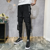 2020 Men Setwear Pants Black Harem Pants Light Men Punk Pant