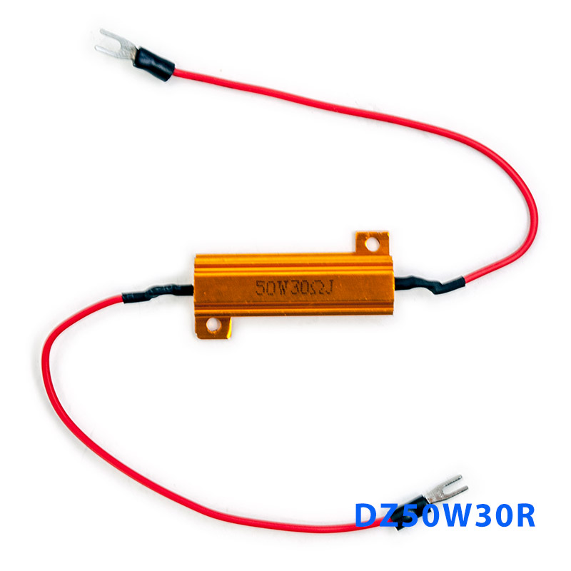 Ming weft multi-channel power supply false load gold aluminum shell resistance 5 0 W 3 0 Ω
