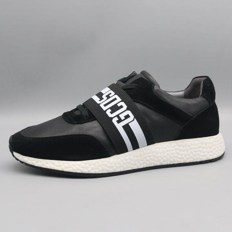 Guangzhou Bull Stock Pick-up Foreign Trade Single Leather Men's Shoes Fashion Thick Bottom 100 Hitch Comfort Head Layer Bull Leather Sport Casual Shoes