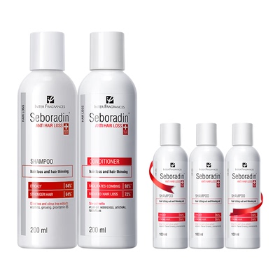 【丝柏汀】密发增发防脱发洗发水护发素套装