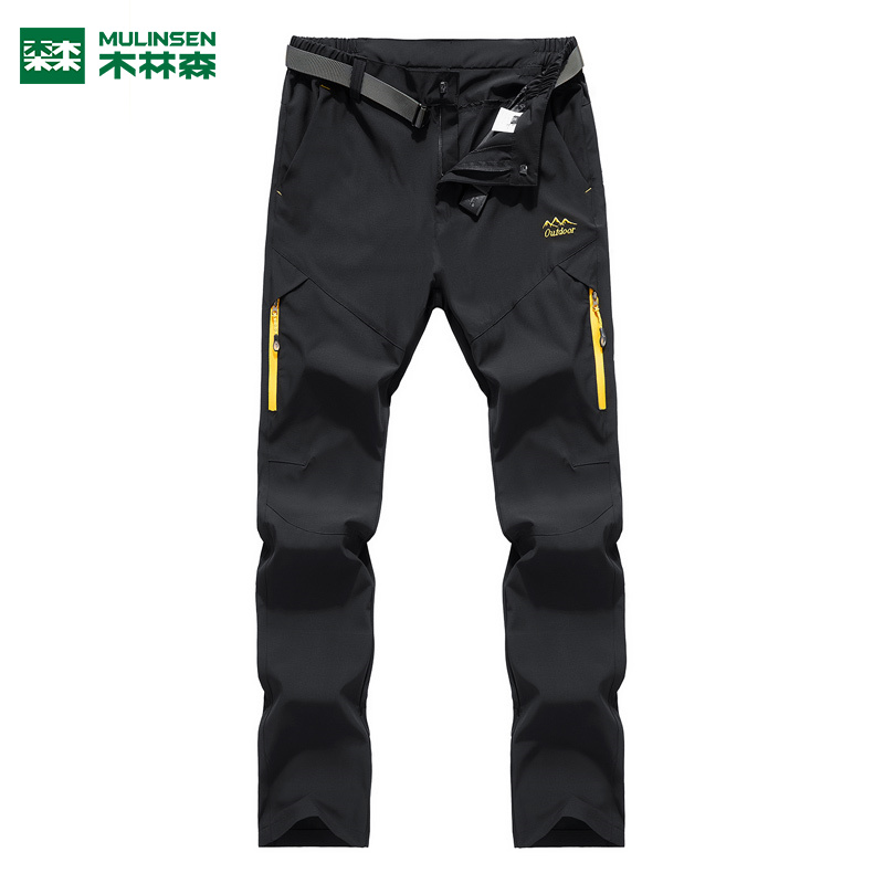 Wood Linson Punching Pants Men And Women Lovers Tide Cards Autumn Winter New Windproof Waterproof 90% Outdoor Sports Climbing Pants-Taobao