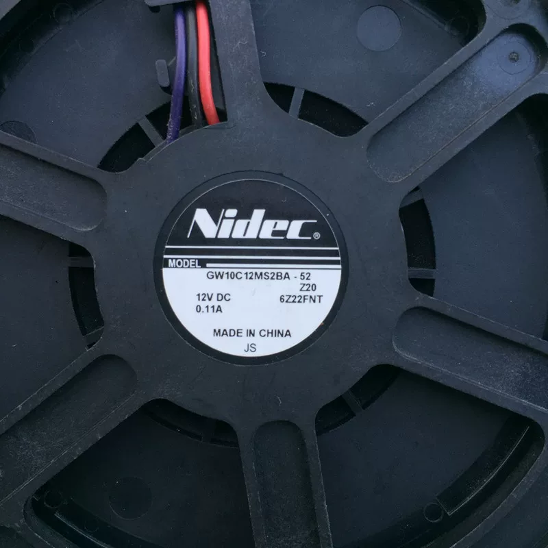 Подходит для холодильника Haier охлаждающий вентилятор GW10C12MS2BA-52 12VDC 0.11A 3‑ный замороженный вентилятор