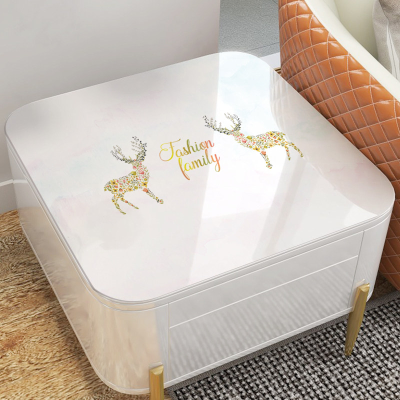 Bed Head Cabinet Table Cloth Mesh Red Non-slip Waterproof Bedroom Soft Glass Dust Cover Pvc Mat Roller Washing Machine Geb