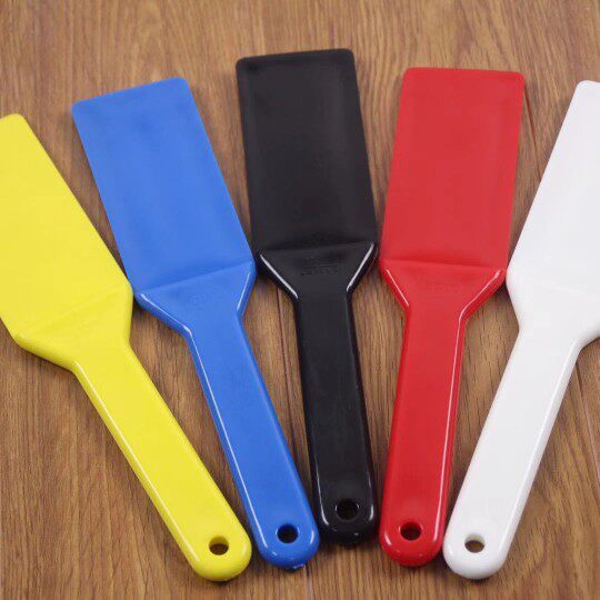 Screen printing cleaning shovel shovel wall plastic four-color knife shovel cleaning shovel ink mixing knife plastic shovel ink knife