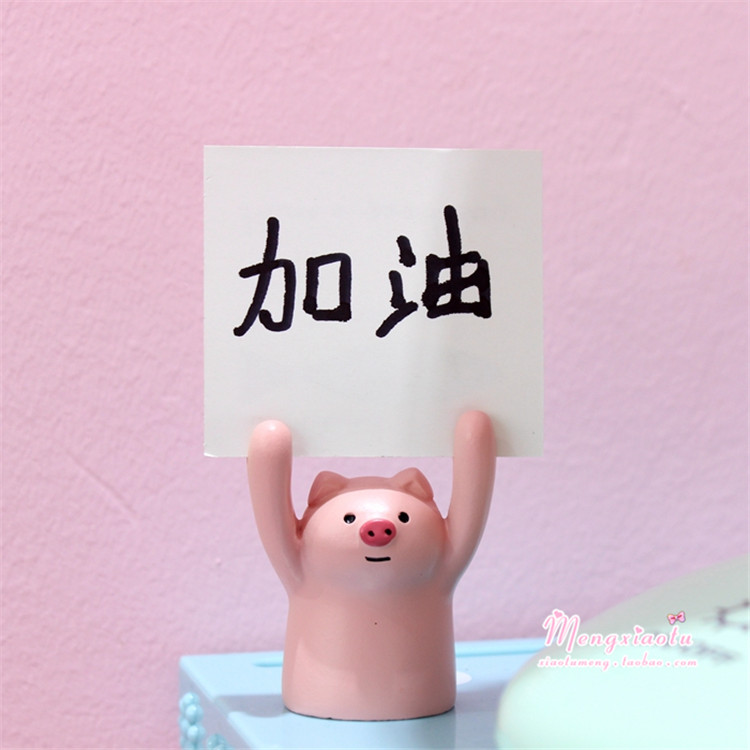 Phim hoạt hình dễ thương net thư mục ảnh lợn đỏ Nhật Bản và Hàn Quốc sinh viên ghi chú thư mục thư mục trang trí sáng tạo quà tặng cô gái trái tim phụ kiện trang trí phòng khách đẹp