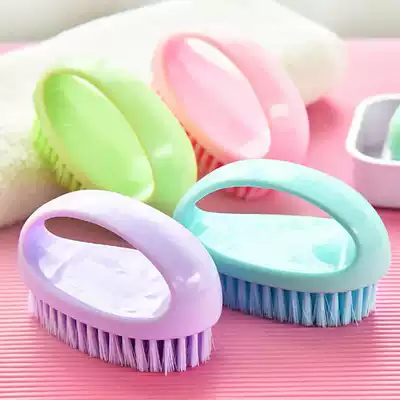Washing brush soft wool shoe brush housework board brush shoe washing artifact colorful plastic clothing cleaning brush