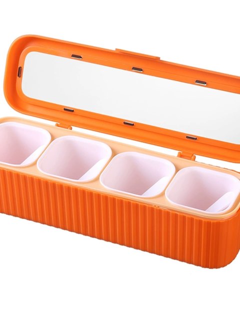 New seasoning box Home kitchen combination seasoning box integrated multi-style seasoning bottle seasoning storage salt seasoning can