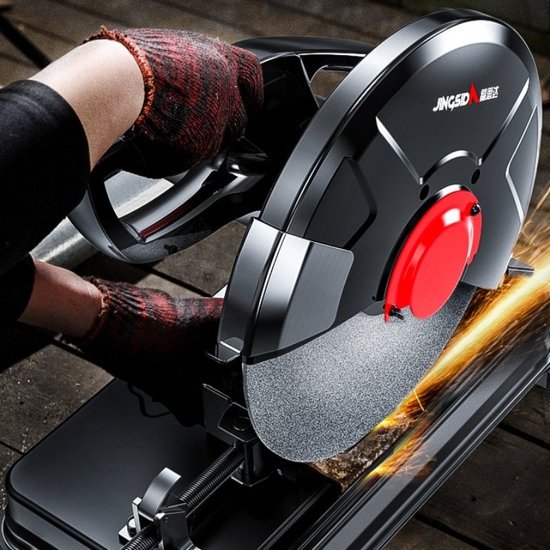 Desktop profile cutting machine industrial grade high-power high-precision 45 degree bevel household wood steel heavy-duty cutting saw