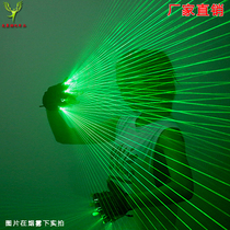 Laser Glove Led Luminous Gloves Bar Nightclub Nightclub Gogo Performance Props Green Laser Gloves Warm Field Props