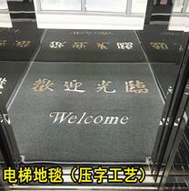 Customized non-slip mat carpet clothing store absorbent door mat company can cut plastic Super custom washable door