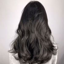  Black tea gray hair dye 2021 popular color self-dyeing at home pure white bubble plant hair dye cream womens new