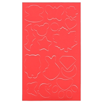 Down jacket patch self-adhesive seamless repair patch leather hole patch non-iron clothing pattern applique