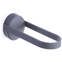 Clothes hanger storage artifact multi-functional punch-free bathroom home balcony wall-mounted clothespin organizer storage rack