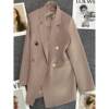 Women in suits and jackets Slim-fitting white jackets High-end temperament Popular suits