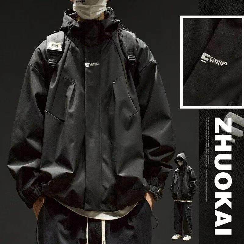Men's Outdoor Jacket Men's Spring and Autumn Outdoor Windproof Youth Top Spring Jacket Men's Clothing
