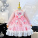 Kuromi Lolita Princess Dress for Girls, Spring and Autumn 2025 New Style, Children's Fashionable Melody Dress