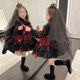 Halloween Kidsren's Clothing Girls Vampire Lolita Cos Clothing 6 Baby Girl Fashionable Fluffy Dress Princess Skirt
