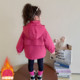 Girls' Padded Three-In-One Jacket, Autumn and Winter 2025 New Thickened Coat, Detachable Winter Clothing for Girls