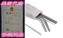 FresKaro Eco-Friendly Drinking Straws-Reusable Stainless Ste