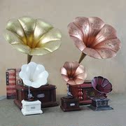 đầu đĩa than clearaudio concept	 Mô hình phonograph retro trang trí sáng tạo nghệ thuật nhà thanh vinyl ghi máy nghe nhạc trang trí tủ - Máy hát đầu đĩa than audio technica