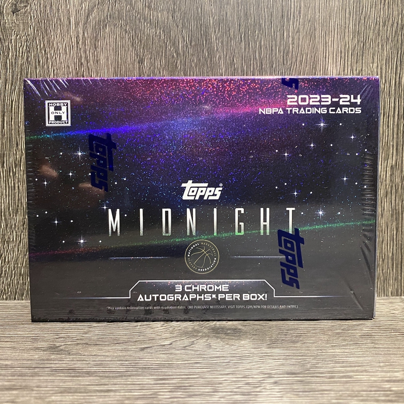 23-24 Topps Midnight Hobby Basketball Nba Star Card Vanvallis Box Card
