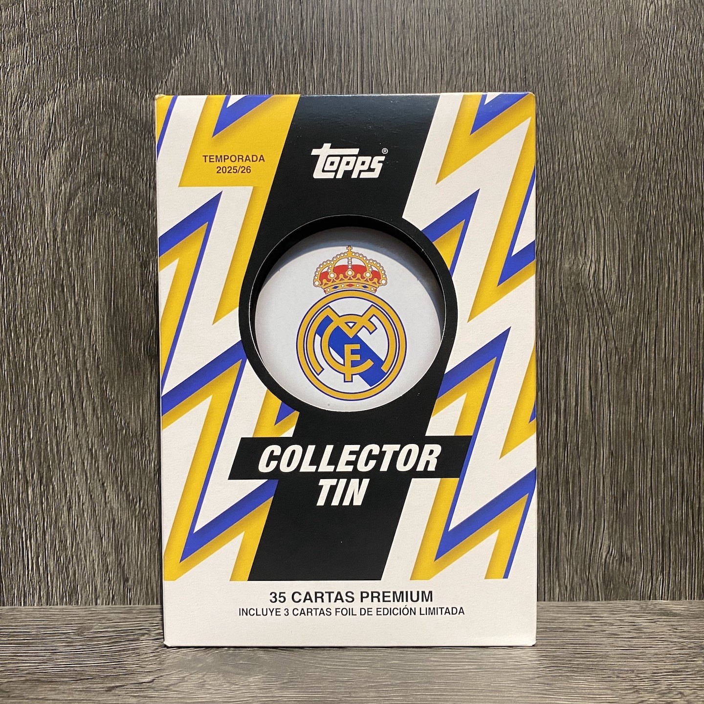 2025-26 TOPPS Real Madrid Team Box Soccer Star Cards Factory