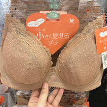 Japan Huaguer Bra Thin Receipts Comfortable Goblet Bra Small Bra Chest Shown Bra Shrinkage Underwear