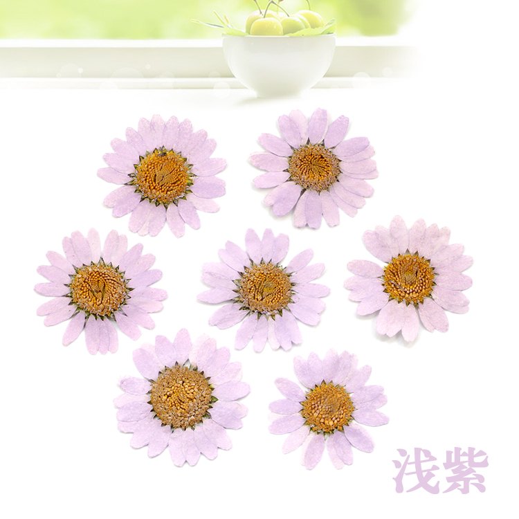 Crystal Chrysanthemum dập nổi Epoxy Bracelet Hoa khô Thời gian Đá quý Mặt dây chuyền Hướng dẫn DIY Chất liệu Trang sức Phụ kiện - Vòng đeo tay Cuff vòng tay đá