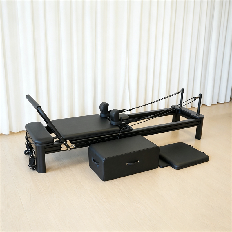 Jaalee Yoga Pilates Equipment Aluminum Alloy Core Bed White and Black Bed Yoga Personal Training Professional Equipment