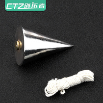 Solid cylindrical hanging line hammer Hanging line hammer Construction tool line hammer line vertical woodworking hanging line sinker Non-magnetic line sinker