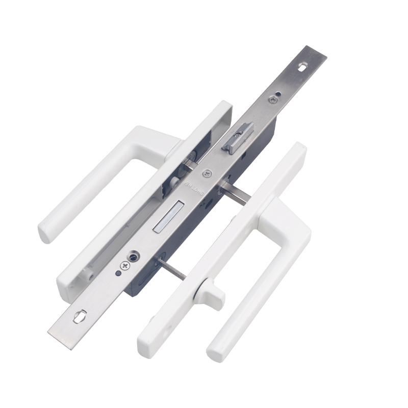 Guangdong Jianlang KINLONG Broken Bridge Aluminum Alloy Door Door Handle Balcony Door Lock Handle Channel Door Lock Hardware