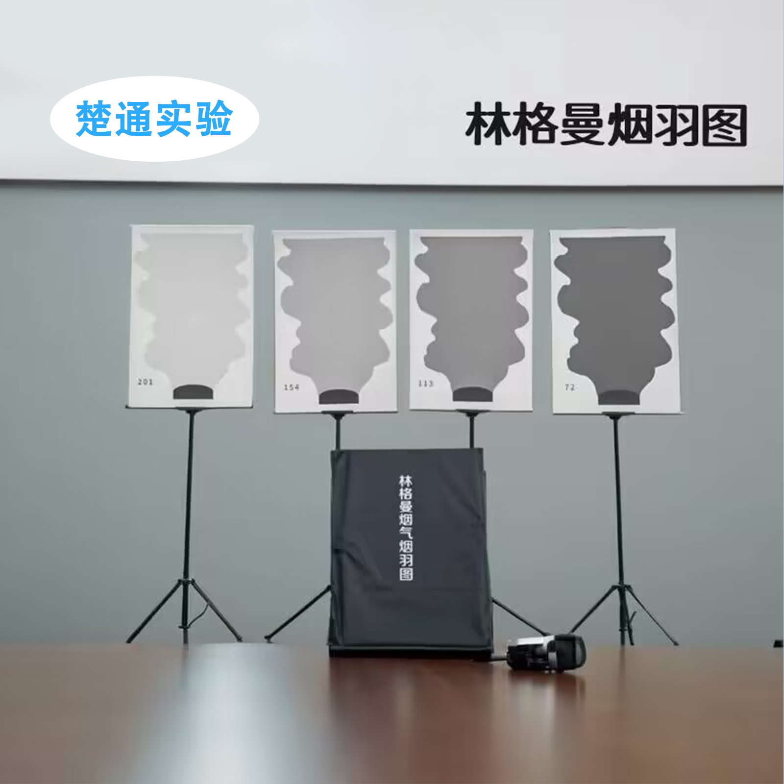 林格曼烟羽图 林格曼烟气烟羽图林格曼黑度图黑度板