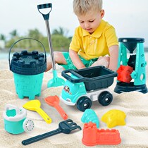 Day Hair Children Beach Toy Suit Play Water Play With Sand Big Shovels Sand Leaking Cassiae Beach Buckets for boys and girls