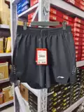 Li Ning, черные дышащие комфортные шорты для настольного тенниса, мягкие штаны, коллекция 2021, впитывают пот и запах