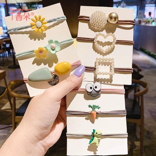 Брендовый милый динозавр, резинка для волос, аксессуар для волос, Южная Корея, популярно в интернете, простой и элегантный дизайн