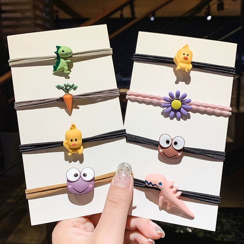 Брендовый милый динозавр, резинка для волос, аксессуар для волос, Южная Корея, популярно в интернете, простой и элегантный дизайн