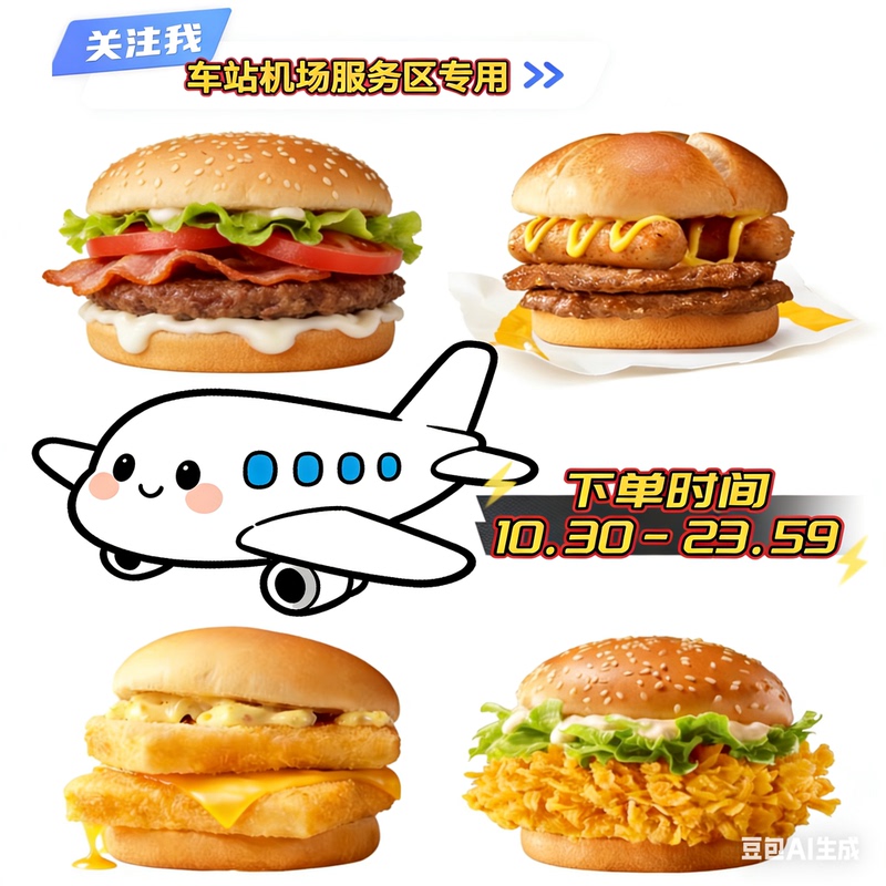 Mcdonald's Station Airport Spicy Chicken Nuggets, Mcnuggets, Spicy Wings, Taro, Pineapple Pie Discount Order Service