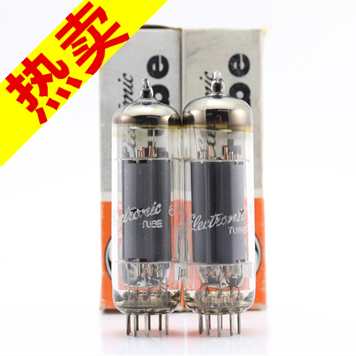 New American original box GE 6CW5 EL86 6P15 12BY7 with circular copper column with 6cw5 vacuum tube