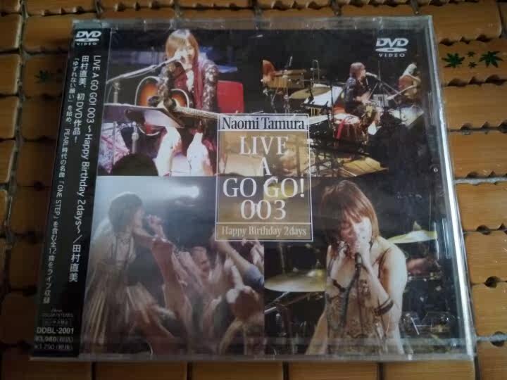 Tamura Direct Mei LIVE A GO GO 003 HAPPY BIRTHDAY 2DAYS DVD (Japanese version)