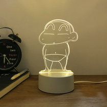 Craypen Small New Small Night Light Interconnector USB Bed Head Lamp Creative Girl Cartoon 3D Table Lamp Bedroom LED Gift Student