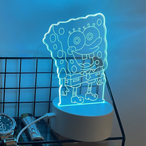 Small Night Light Creativity Ins Table Lamp Bedroom Bedside Atmosphere Light Girl small light Childrens moon Star Projection Sleep