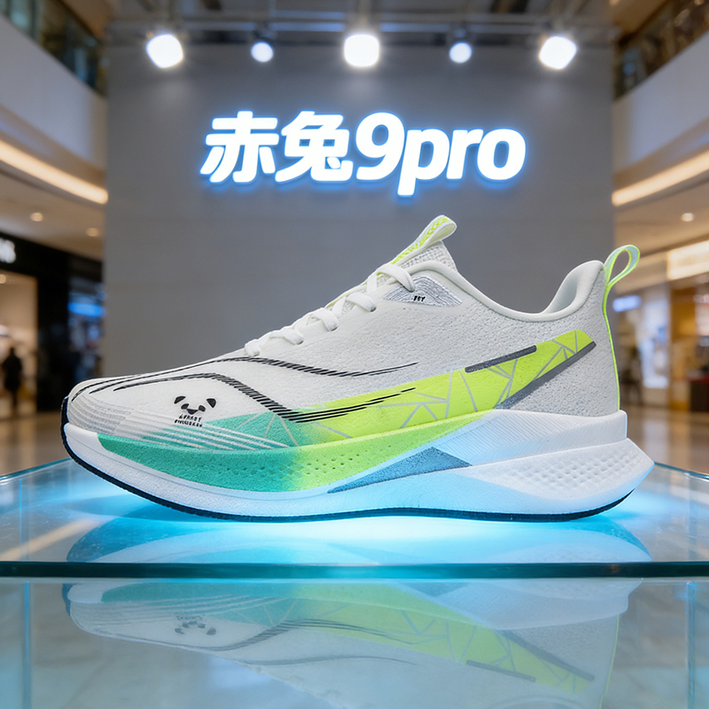 Red Rabbit 9Pro Running Shoes 8Pro Lightweight Breathable Shock-Absorbing Ultra-Light Student Running Training Sports Shoes for Physical Testing and Exams