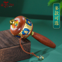 Tibetan hand zhuan jing lun Guanyin mantra zhuan jing tong handheld tantric supplies mantra 2 80000 mute section